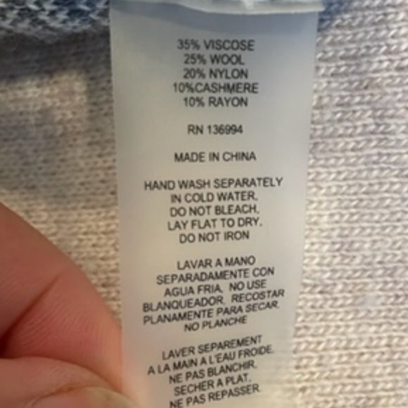 Sioni Knit Wrap - Size Small/Medium - Picture 9 of 10